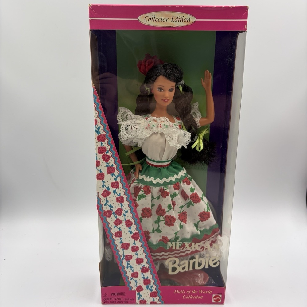 Mexican Barbie Dolls of the World Collector Edition 1995 Mattel 14449 NIB NFRB
